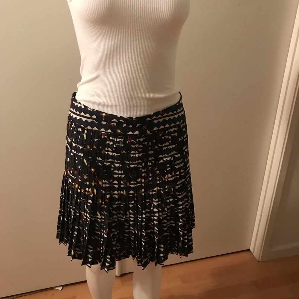 J Crew Pleated Skirt